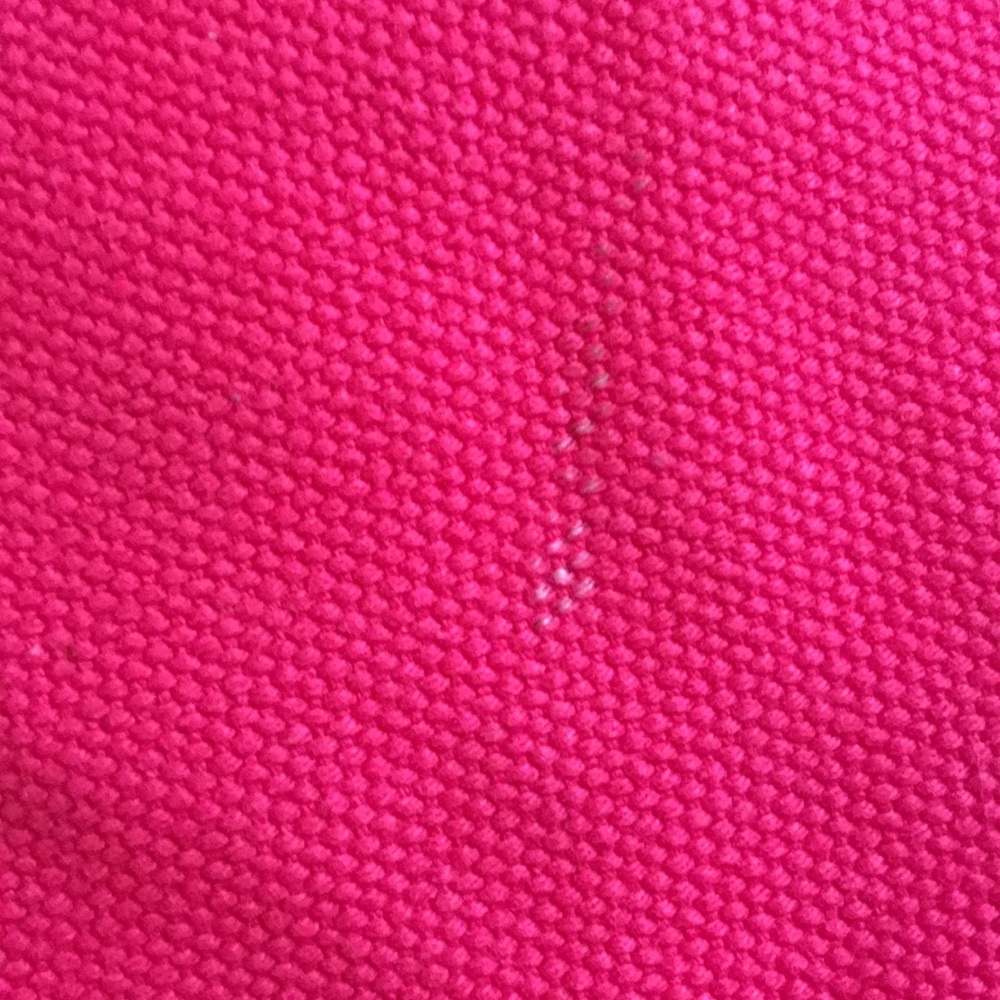 Cole Haan hot pink tote heavy cotton - Picture 4 of 8